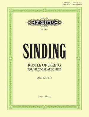 Sinding, C: Rustle of Spring Op.32 No.3