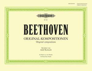 Beethoven: Original Compositions (Piano, 4 Hands)( in 1 Volume)
