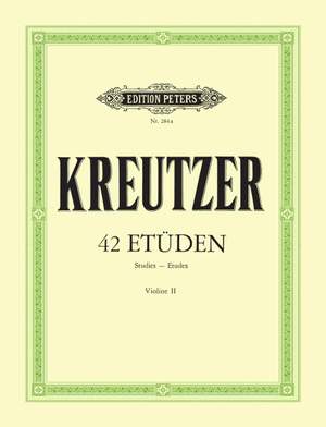 Kreutzer, R: 42 Studies or Caprices