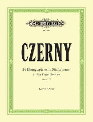 Czerny, C: 24 Five-Finger Exercises Op.777