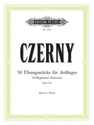 Czerny, C: 50 Beginner's Exercises Op.481
