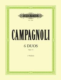 Campagnoli, B: 6 Progressive Duets Op.14