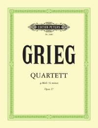 Grieg: String Quartet in G minor Op.27