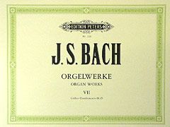 Bach, J.S: Complete Organ Works in 9 volumes, Vol.7