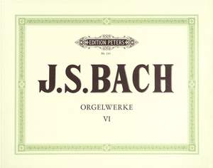 Bach, J S: Orgelwerke 6 Vol. 6