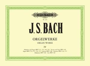 Bach, J.S: Complete Organ Works in 9 volumes, Vol.4