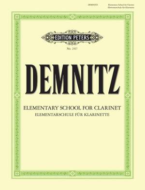 Demnitz, F: Elementary Clarinet Tutor