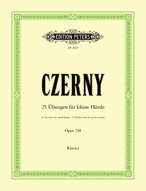 Czerny, C: 25 Exercises for Small Hands Op.748