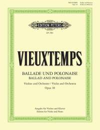 Vieuxtemps, H: Ballade and Polonaise Op.38