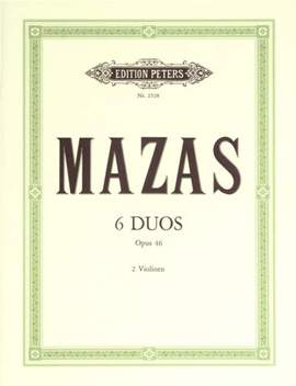 Mazas, J: 6 Duos Op.46
