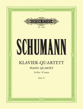 Schumann, R: Piano Quartet in E flat Op.47