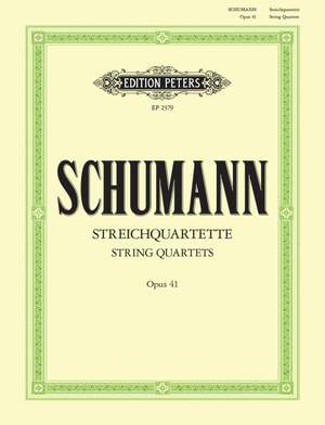 Schumann, R: String Quartets, complete