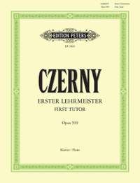 Czerny, C: First Tutor Op.599