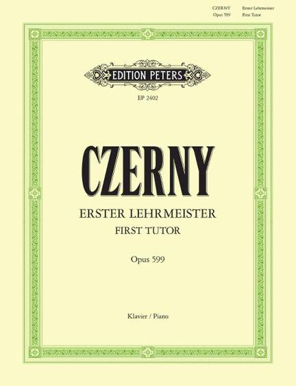 Czerny, C: First Tutor Op.599
