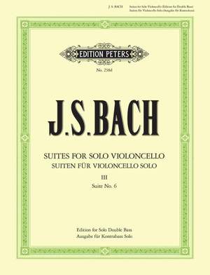 Bach, J.S: 6 Solo Violoncello Suites BWV 1007-1012 Vol.3