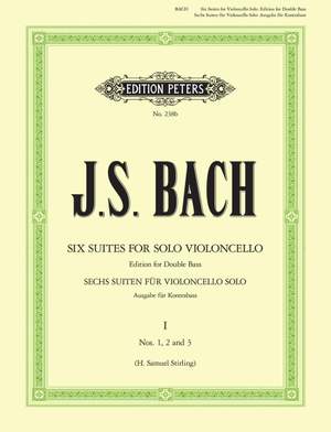 Bach, J.S: 6 Solo Violoncello Suites BWV 1007–1012 Vol.1