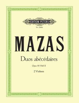 Mazas, J: 10 Duos abecedaires Op.85 Vol.II