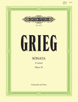 Grieg: Cello Sonata in A minor Op.36