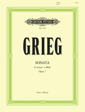 Grieg: Sonata in E minor Op.7