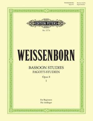 Weissenborn, J: Studies Op.8  Vol.1