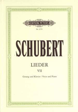 Schubert: Songs Vol.7
