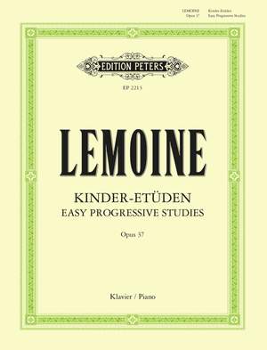 Lemoine, H: 50 Easy Progressive Studies Op.37