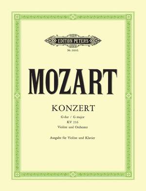 Mozart: Concerto No.3 in G K216