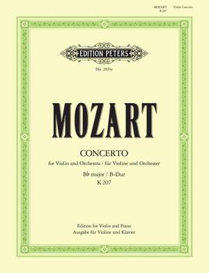 Mozart: Concerto No.1 in B flat K207