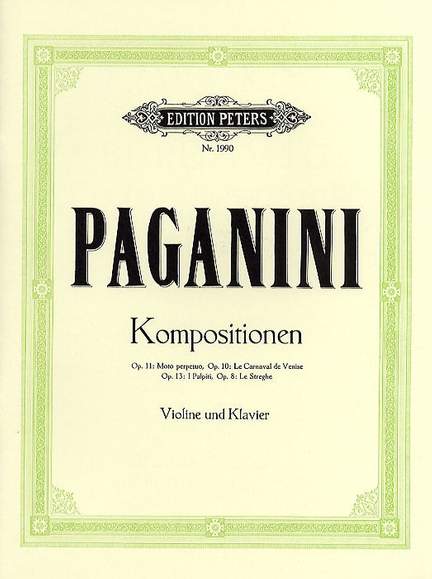 Paganini, N: Selected Compositions