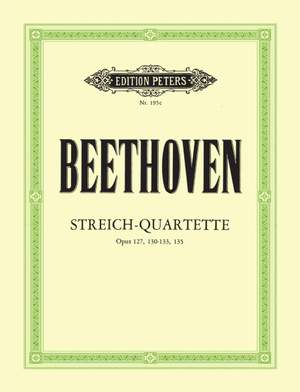 Beethoven: String Quartets, complete Vol.3