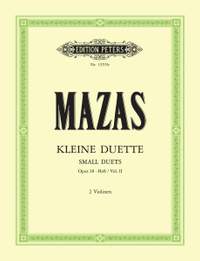 Mazas, J: Small Duets Op.38 Vol.II