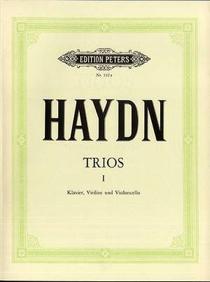 Haydn: Piano Trios, complete Vol.1