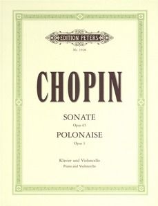 Chopin: Sonata in G minor Op.65; Polonaise in C Op.3