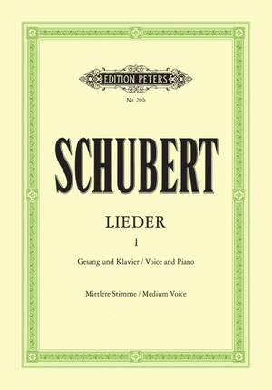 Schubert: Songs Vol.I: 92 Songs (medium voice)