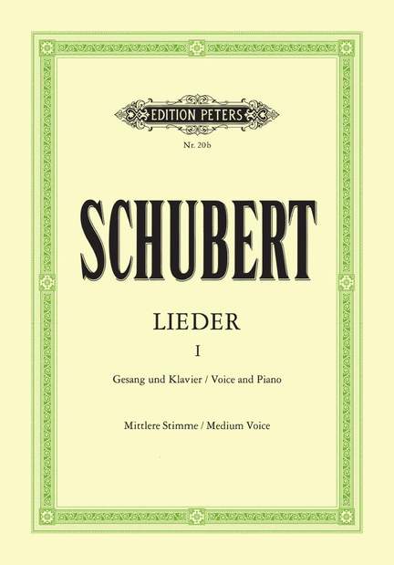 Schubert: Songs Vol.I: 92 Songs (medium voice)