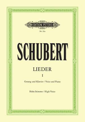 Schubert: Songs Vol.I: 92 Songs (high voice)