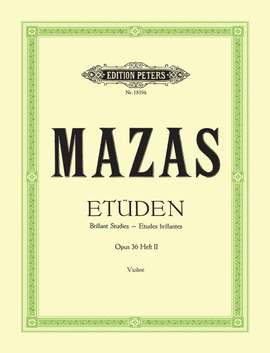 Mazas, J: Studies Op.36 Vol.2: 'Etudes brillantes'