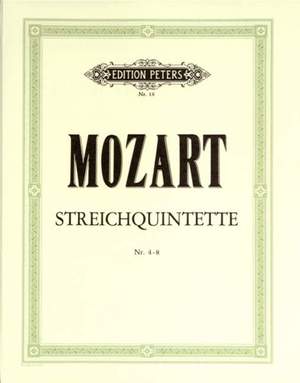 Mozart: String Quintets Nr. 4-8
