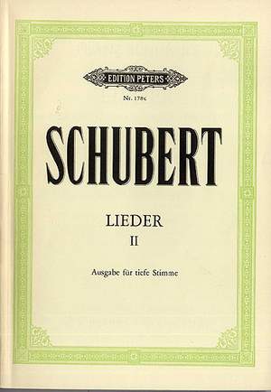 Schubert: Songs, Vol.2: 75 Songs