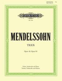 Mendelssohn, F: Piano Trios in D minor Op.49; C minor Op.66