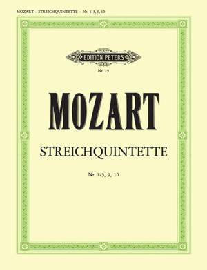 Mozart: String Quintets Nr. 1-3, 9, 10