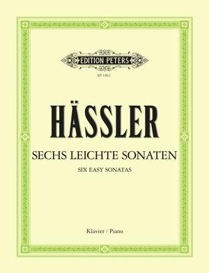 Haessler, J W: 6 leichte Sonaten