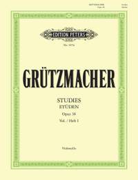 Grutzmacher, F: 24 Studies Op.38 Vol.1