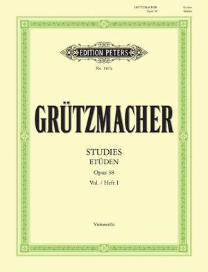 Grutzmacher, F: 24 Studies Op.38 Vol.1