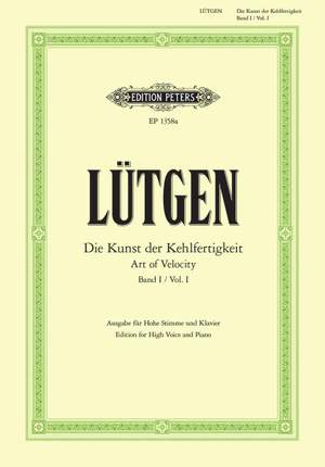 Lutgen, B: Art of Velocity Vol.1