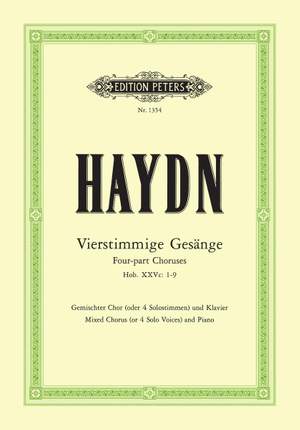 Haydn: 9 Four-Part Songs