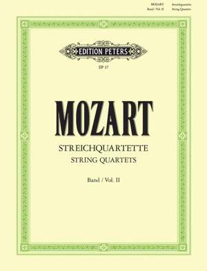 Mozart: String Quartets, complete Vol II