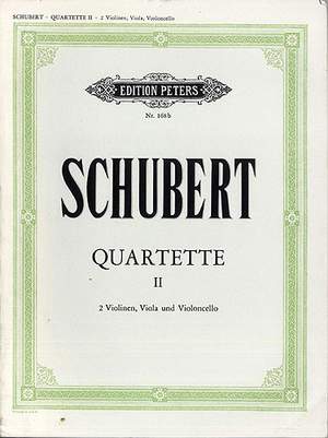 Schubert: String Quartets, complete Vol.2
