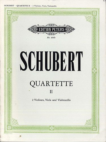 Schubert: String Quartets, complete Vol.2