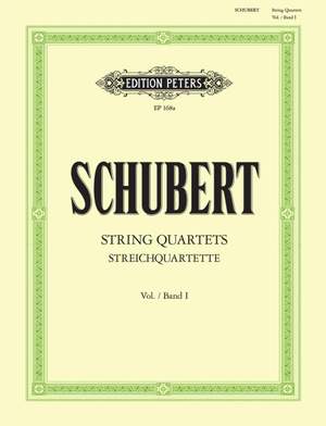 Schubert: String Quartets, complete Vol.1